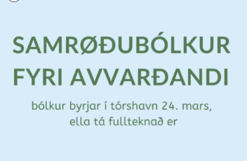 SAMRØÐUBÓLKUR FYRI AVVARÐANDI